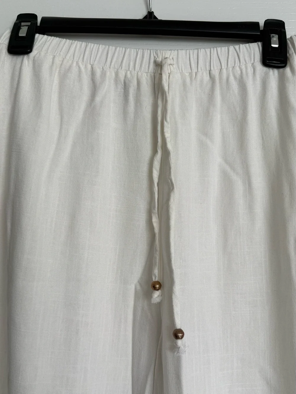 White Swim Cover-up Pants - Size S